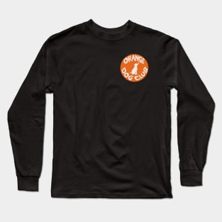 Orange Dog Club Logo 2 Long Sleeve T-Shirt